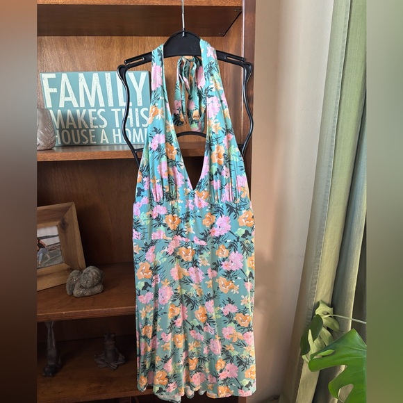 Wild Fable Floral Halter Top dress (Small) - Picture 3 of 9